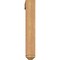 Ekena Millwork Merced Arts and Crafts Smooth Bracket w/ Offset Brace, Western Red Cedar, 5 1/2"W x 34"D x 34"H BKT0604X34X34MRC03SWR - alternate 2
